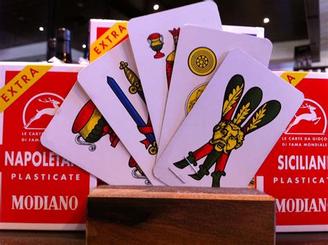 Briscola Card Game .